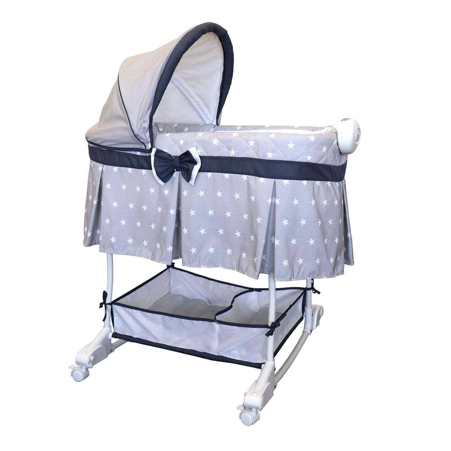 Bily Rocking or Stationary Baby Bassinet - Lucky Star, 43