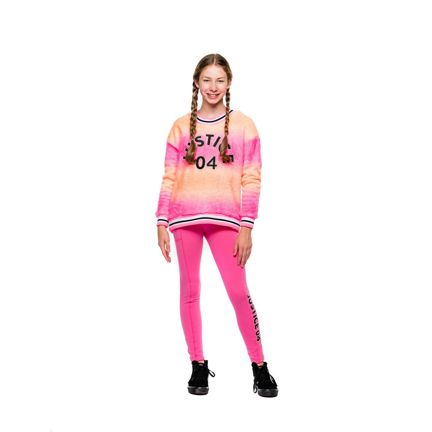 Justice Girls Sorbet Long Sleeve Sweatshirt