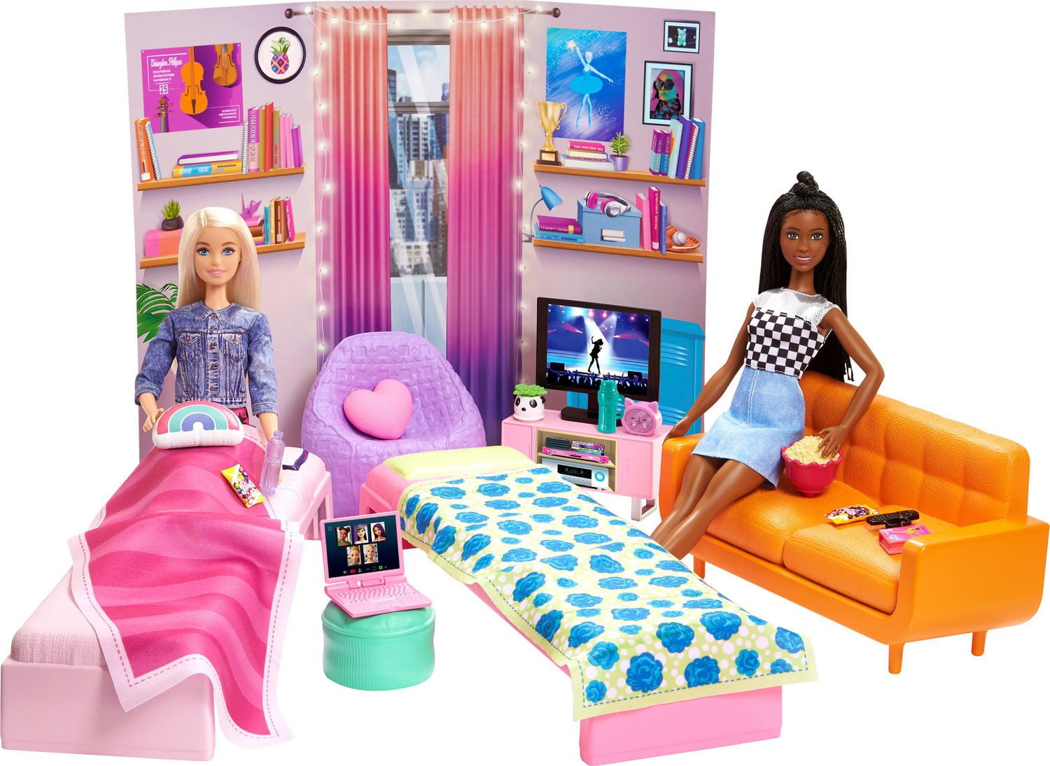 Barbie dream house bedroom online