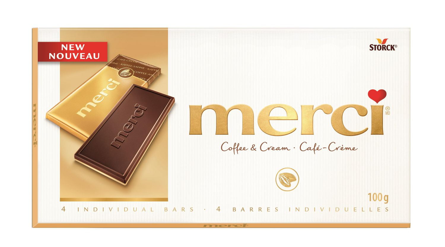 merci Coffee & Cream Chocolate Bar Walmart Canada