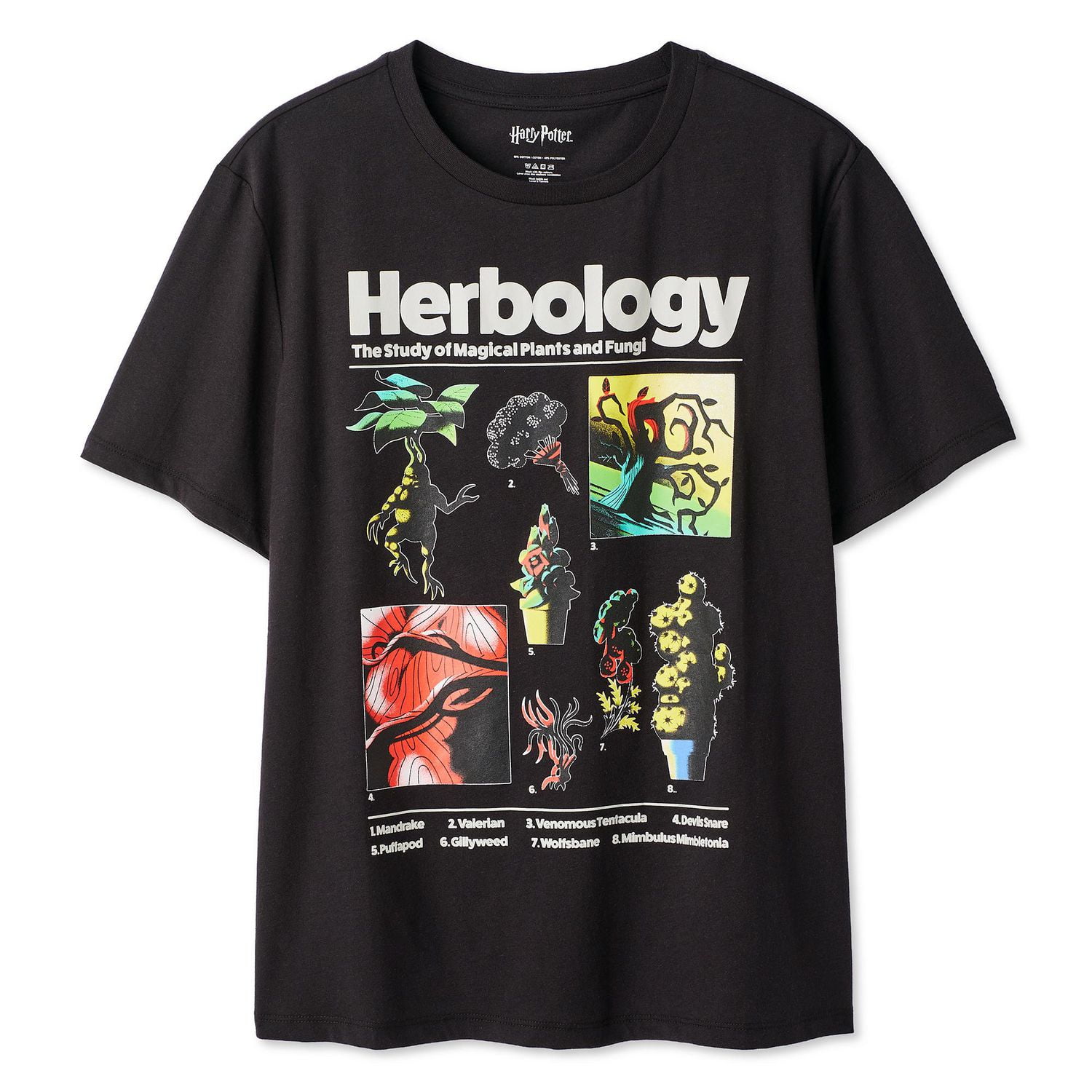 T-shirt Herbologie Harry Potter pour femmes