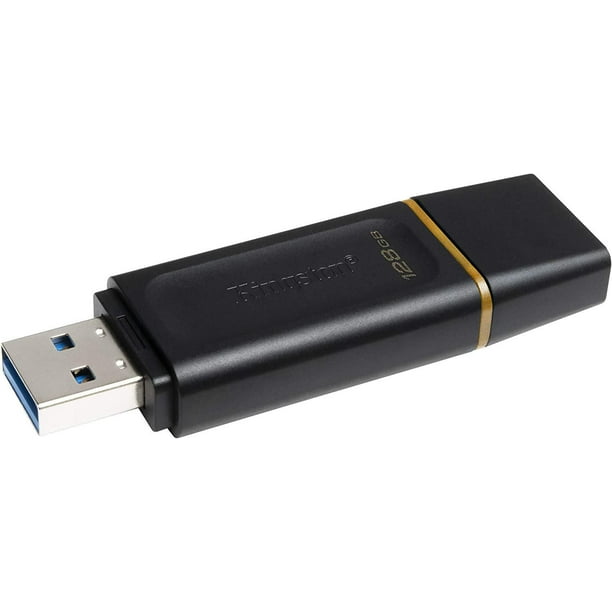 Clé USB 3.2 DataTraveler Exodia 128Go Noir - KINGSTON