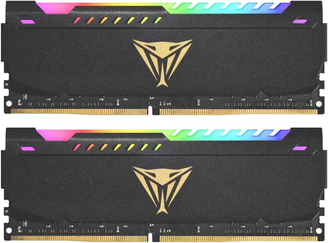 PATRIOT Viper Steel RGB DDR4 64GB (2 x 32GB) 3200MHz Kit