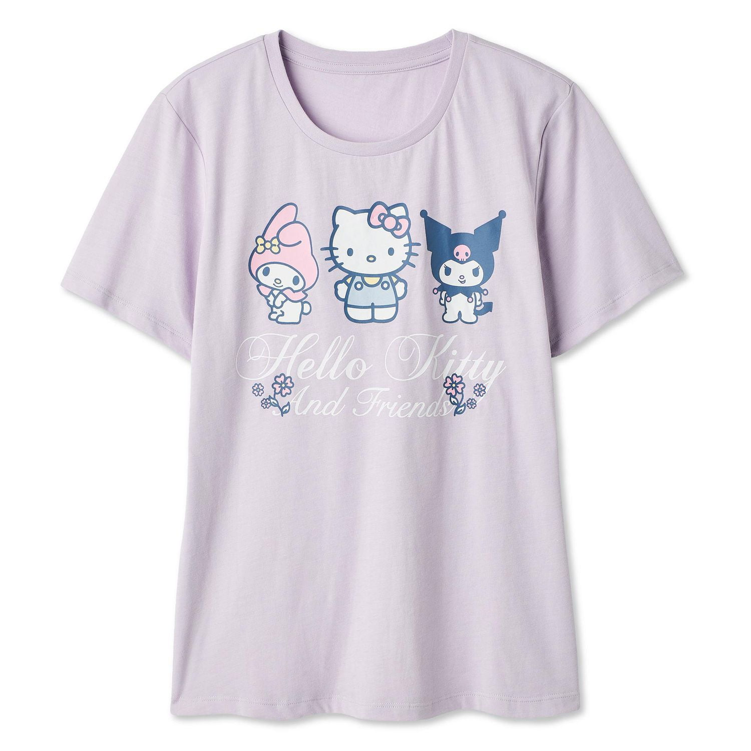 T-shirt Hello Kitty et ses amis pour femmes
