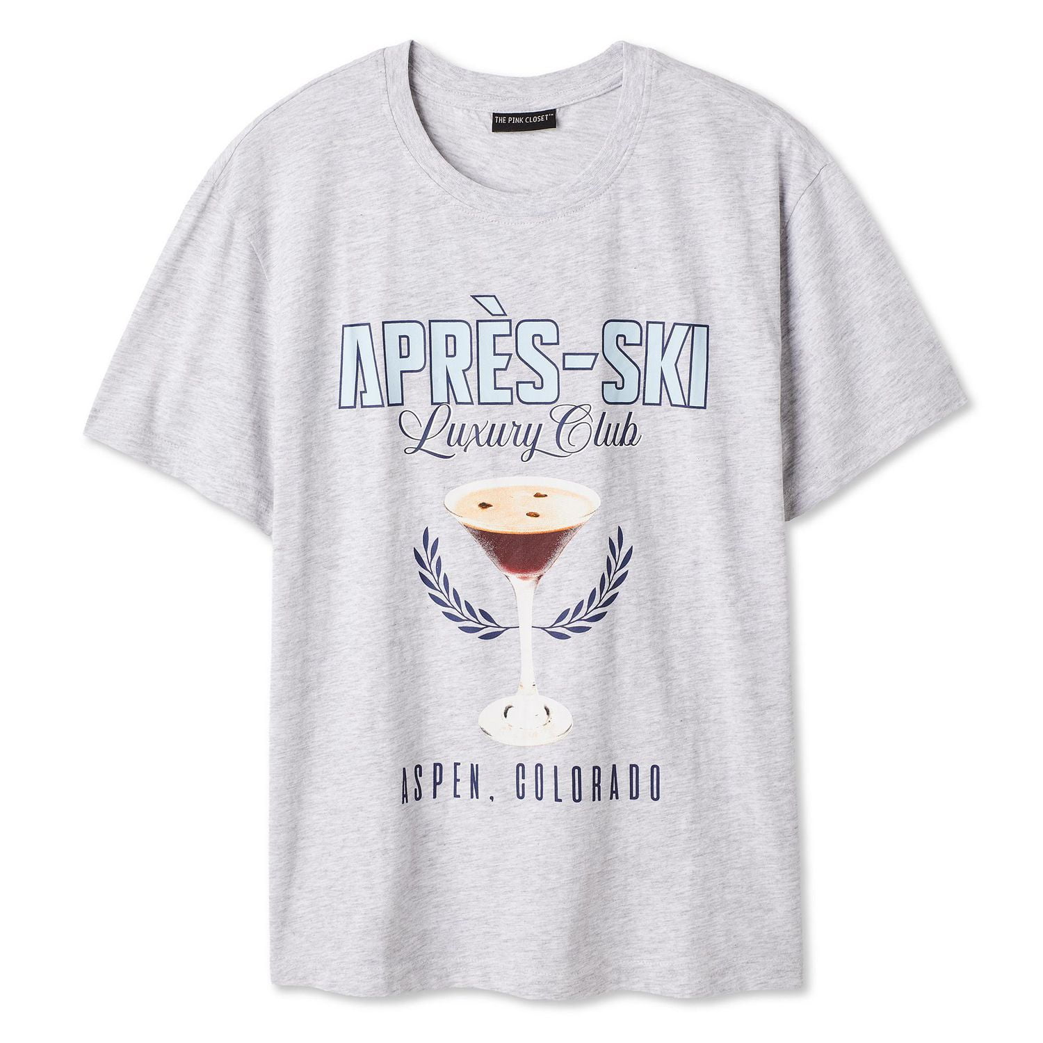 T-shirt après-ski The Pink Closet pour femmes