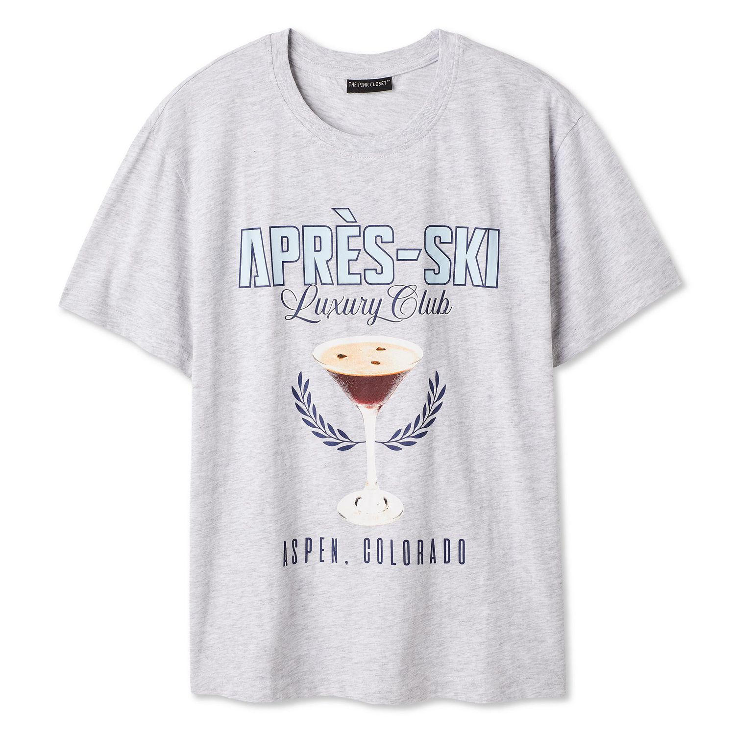 T-shirt après-ski The Pink Closet pour femmes