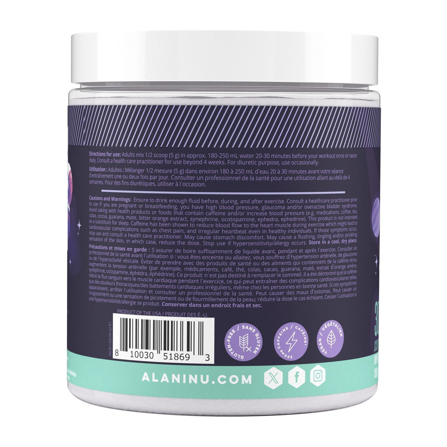 Alani Nu Cosmic Stardust Pre-Workout