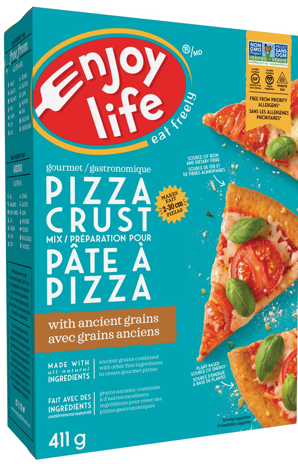 ENJOY LIFE Gluten Free Pizza Crust Baking Mix Walmart Canada