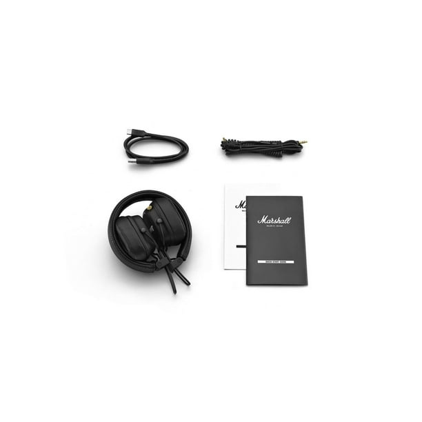 Marshall Major IV - Casque supra-auriculaire sans fil Bluetooth Plus de 80  heures d'autonomie 