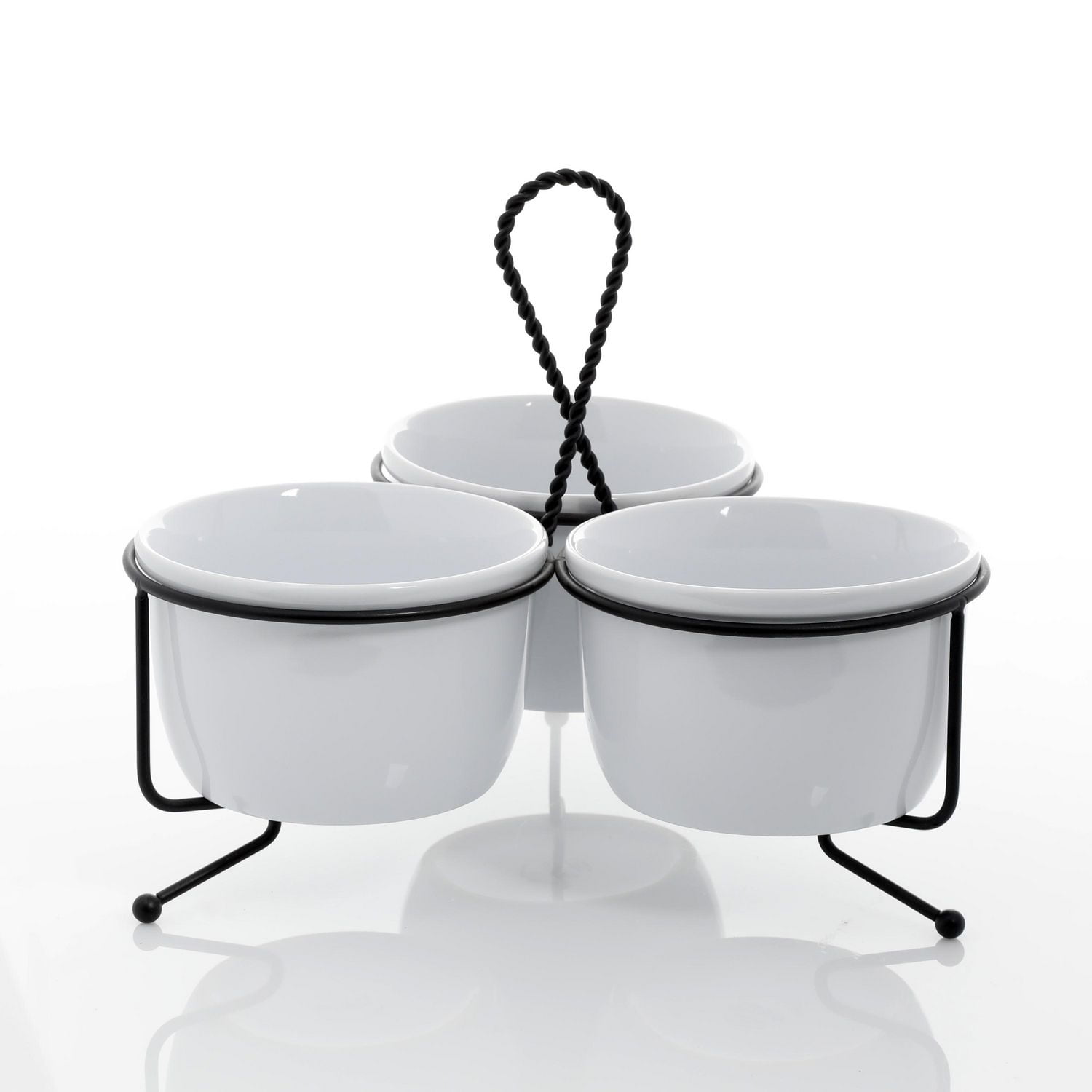 Gracious Dining 3-Piece Tidbit Dish Set with Rack | Walmart Canada