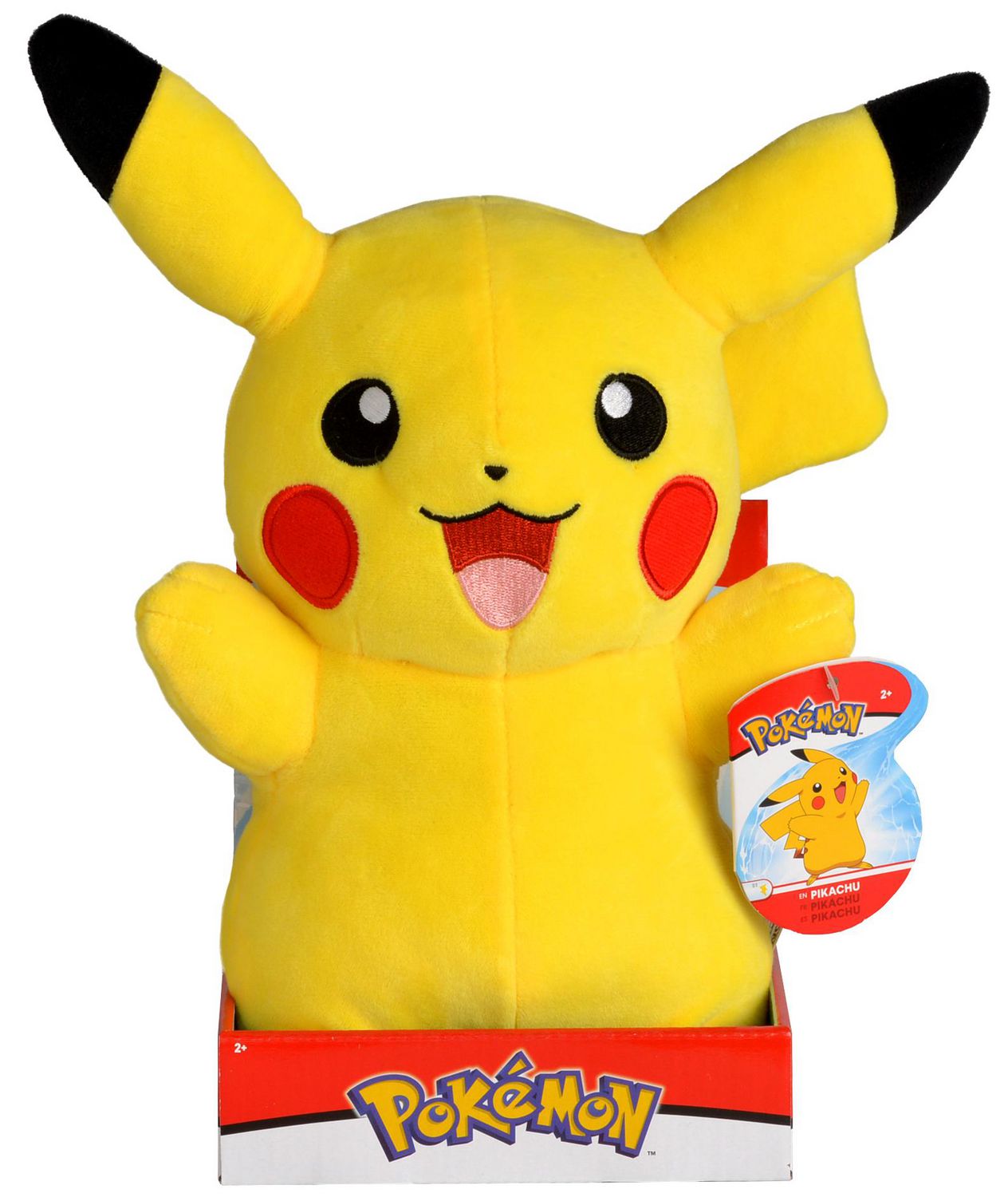 Pokémon Pikachu clin d'oeil peluche douce 30 cm | nouvelle édition  officielle pour 2020