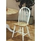 Topline Home Furnishings Chaises arrière blanches Windsor – image 1 sur 2
