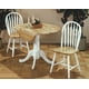 Topline Home Furnishings Chaises arrière blanches Windsor – image 2 sur 2