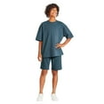 thumbnail image 1 of George Boys' Two Piece Oversized T-Shirt Set, 1 of 6