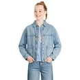 thumbnail image 1 of George Girls' Denim Shacket, 1 of 6