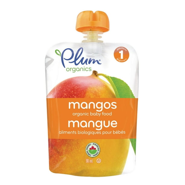 Aliments biologiques pour novices de PlumMD Organics - mangue