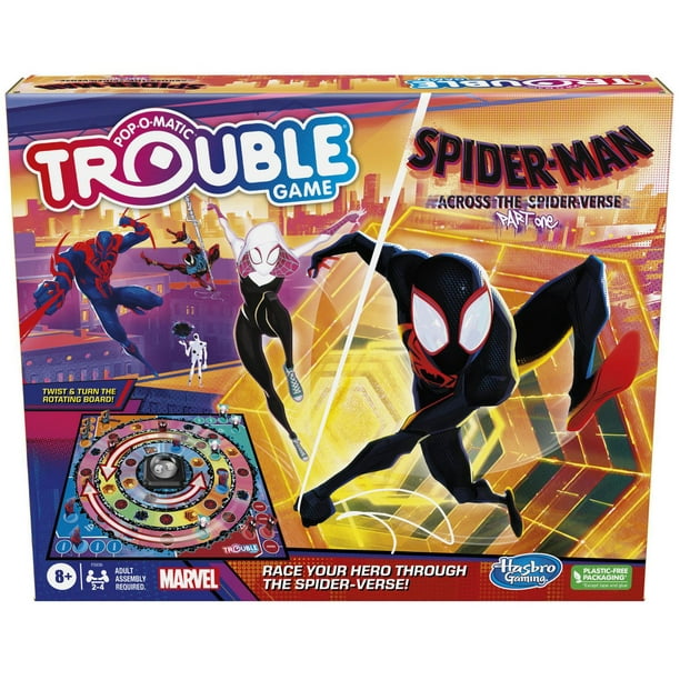 Spider-Man, Grandes cartes à jouer, pour les familles et les enfants à  partir de 4 ans 