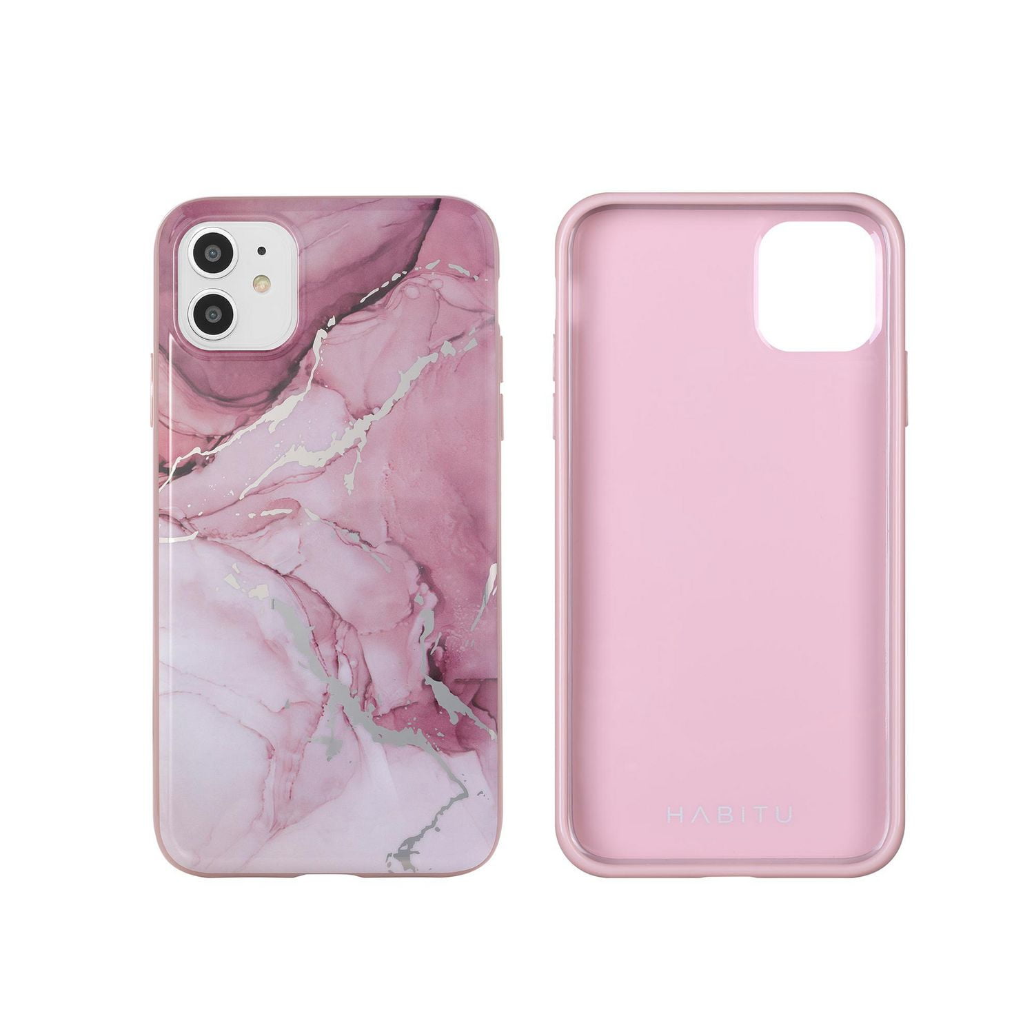 Habitu Phone Case Marble Pink for iPhone XR 11 Walmart.ca