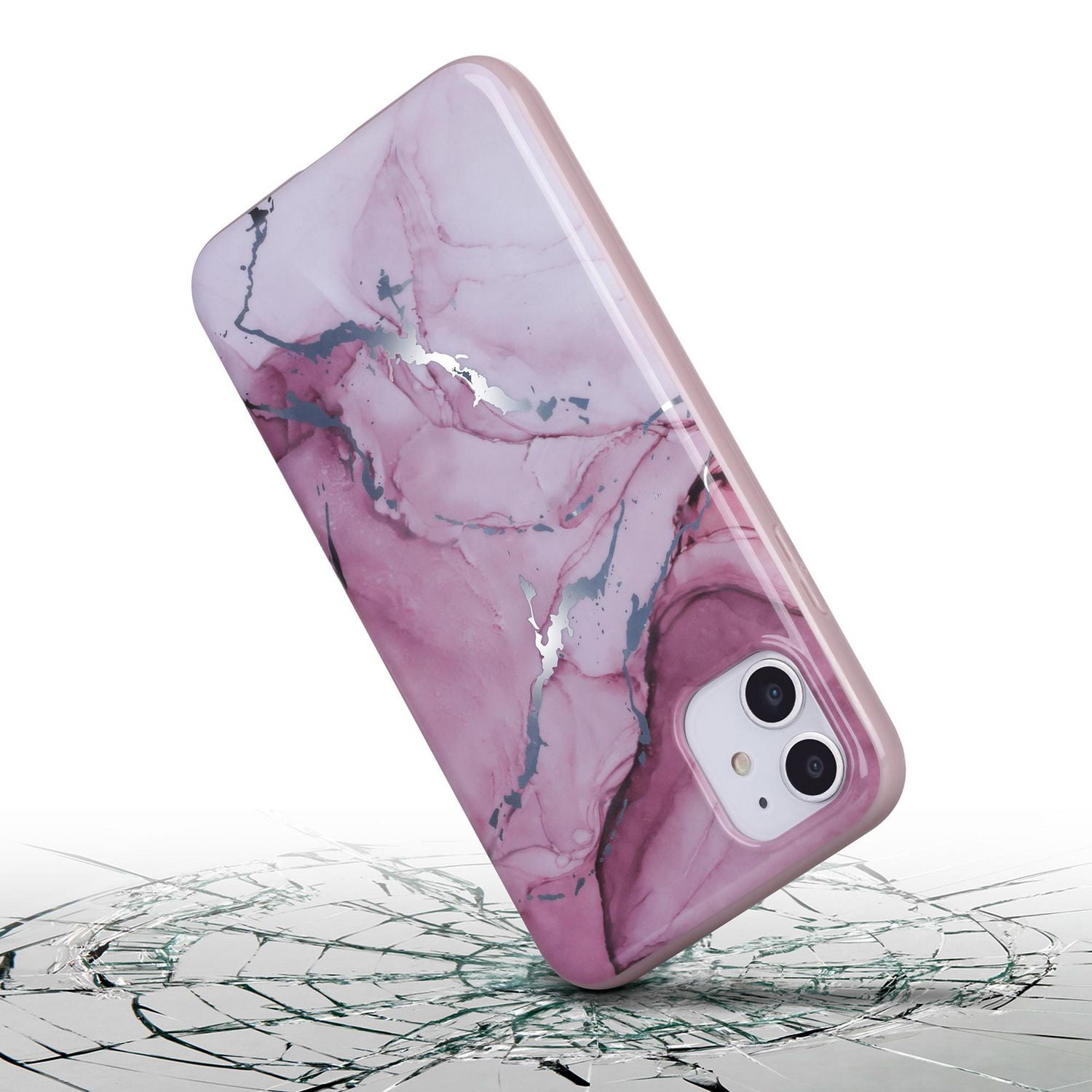 Habitu Phone Case Marble Pink for iPhone XR 11 Walmart.ca