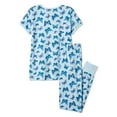 thumbnail image 2 of George Girls' Two Piece Pajama Set, 2 of 2