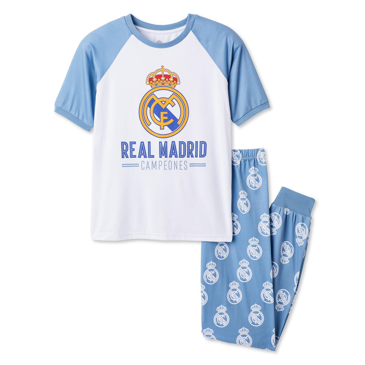 Real Madrid Boys' Two Piece Pajama Set