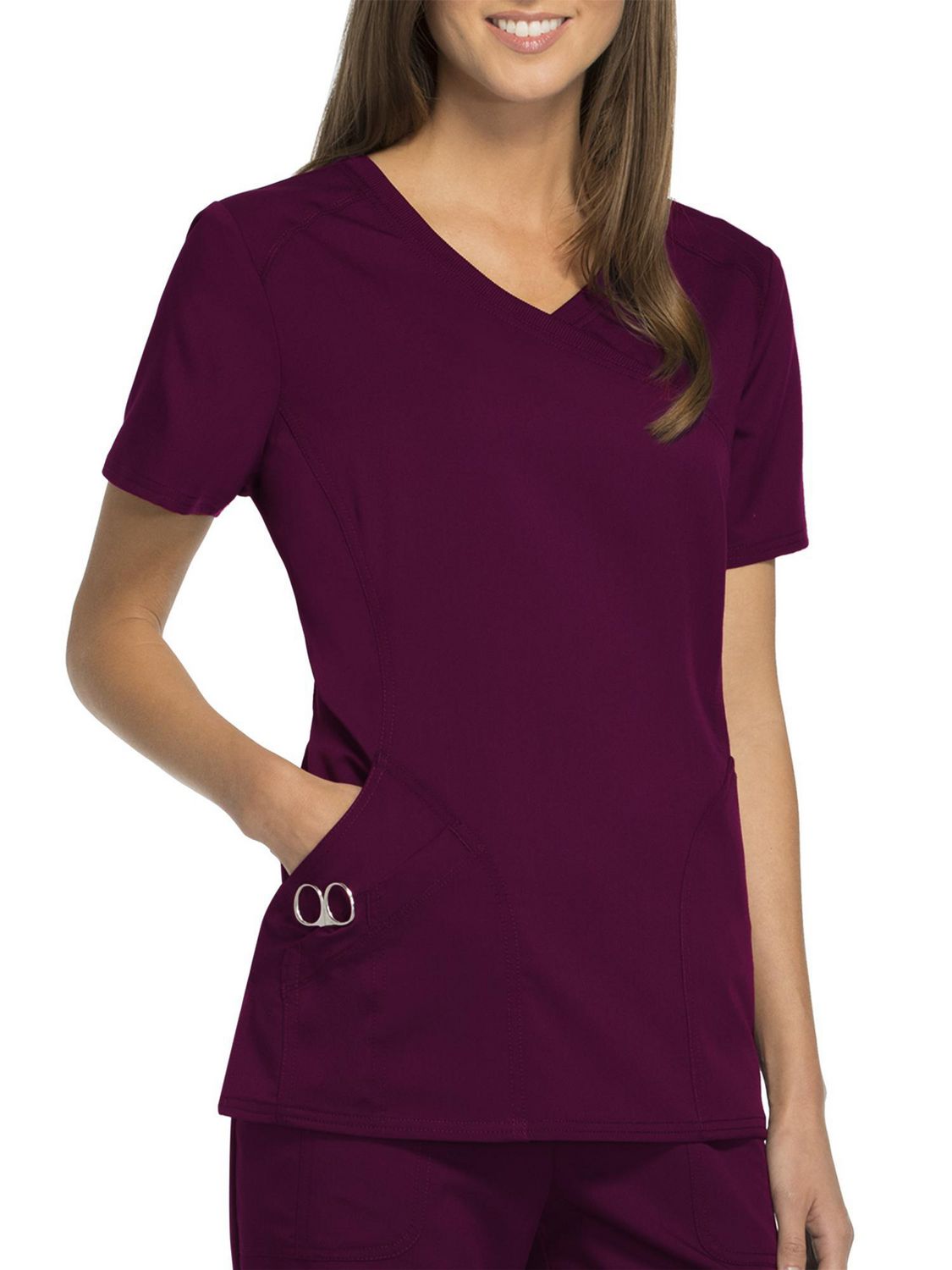 Download Scrubstar Women's Premium Collection Mock Wrap Scrub Top ...