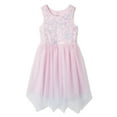 thumbnail image 1 of Robe en maille à paillettes George pour filles, 1 of 2