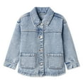 thumbnail image 1 of Veste-chemise en denim George pour petites filles, 1 of 2
