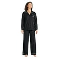 thumbnail image 1 of George Women's Notch Collar Pajama 2-piece Set, 1 of 6