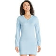 thumbnail image 1 of George Women's Henley Night Shirt, 1 of 6