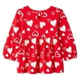 thumbnail image 2 of Tunique de la Saint-Valentin George pour bébés filles, 2 of 2
