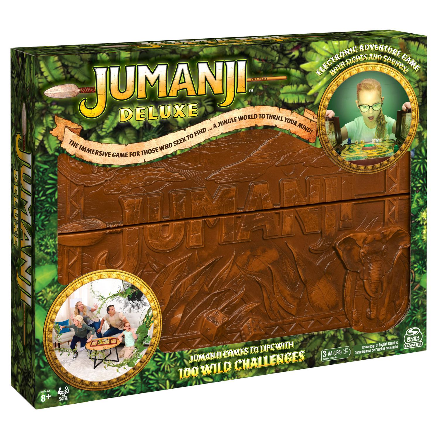 Jumanji Deluxe Game, Immersive Electronic Version of the Classic