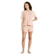 thumbnail image 1 of George Women's Pajama Tee 2-Piece Set, 1 of 6