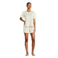 thumbnail image 1 of George Women's Pajama Tee 2-Piece Set, 1 of 6
