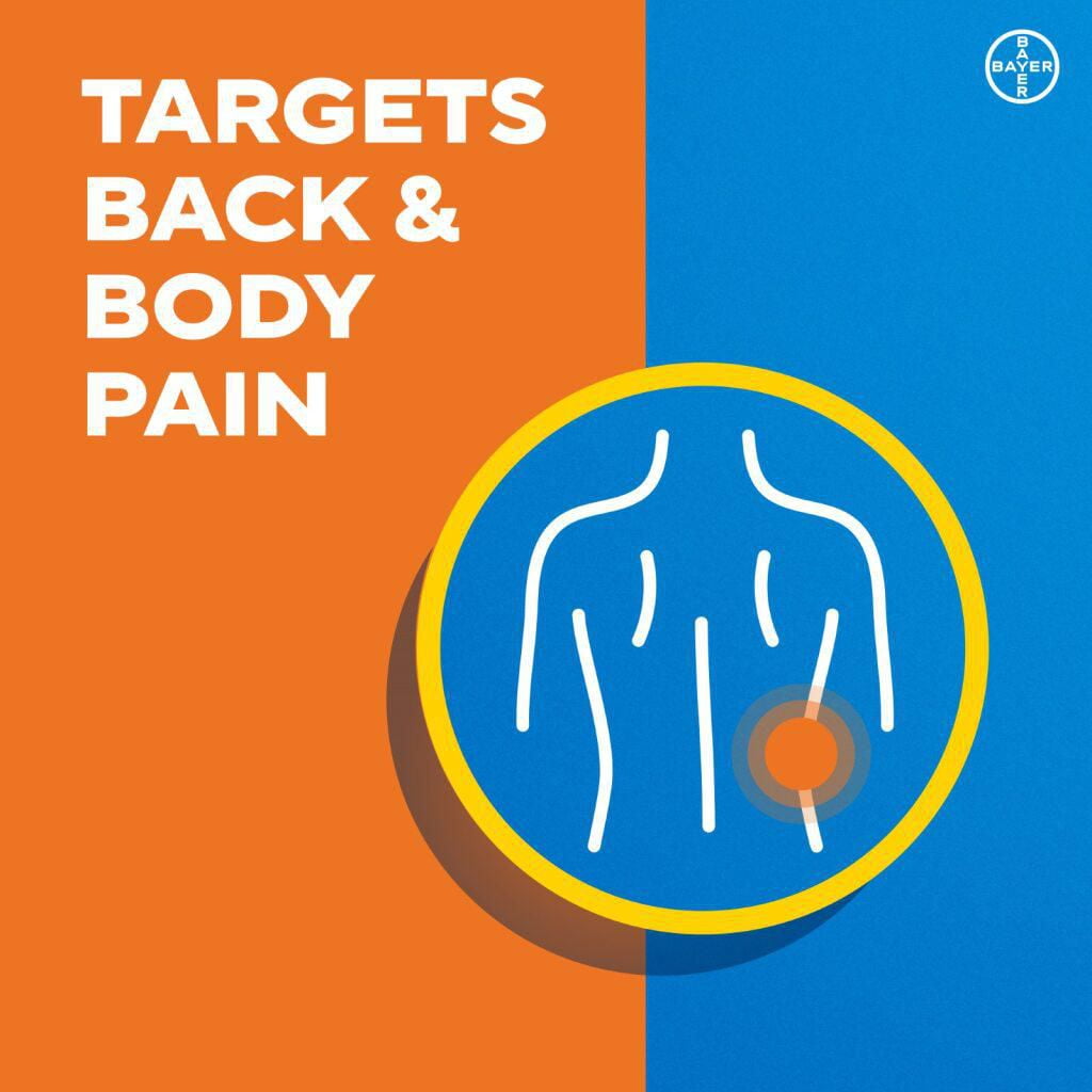 ALEVE Back and Body Pain Relief Liquid Gels, up to 12 Hour Relief, Naproxen Sodium 220mg, 20 Liquid Gel Capsules