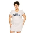 thumbnail image 1 of George Plus Women's V-Neckline Night Shirt, 1 of 6