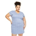 thumbnail image 1 of George Plus Women's V-Neckline Night Shirt, 1 of 6