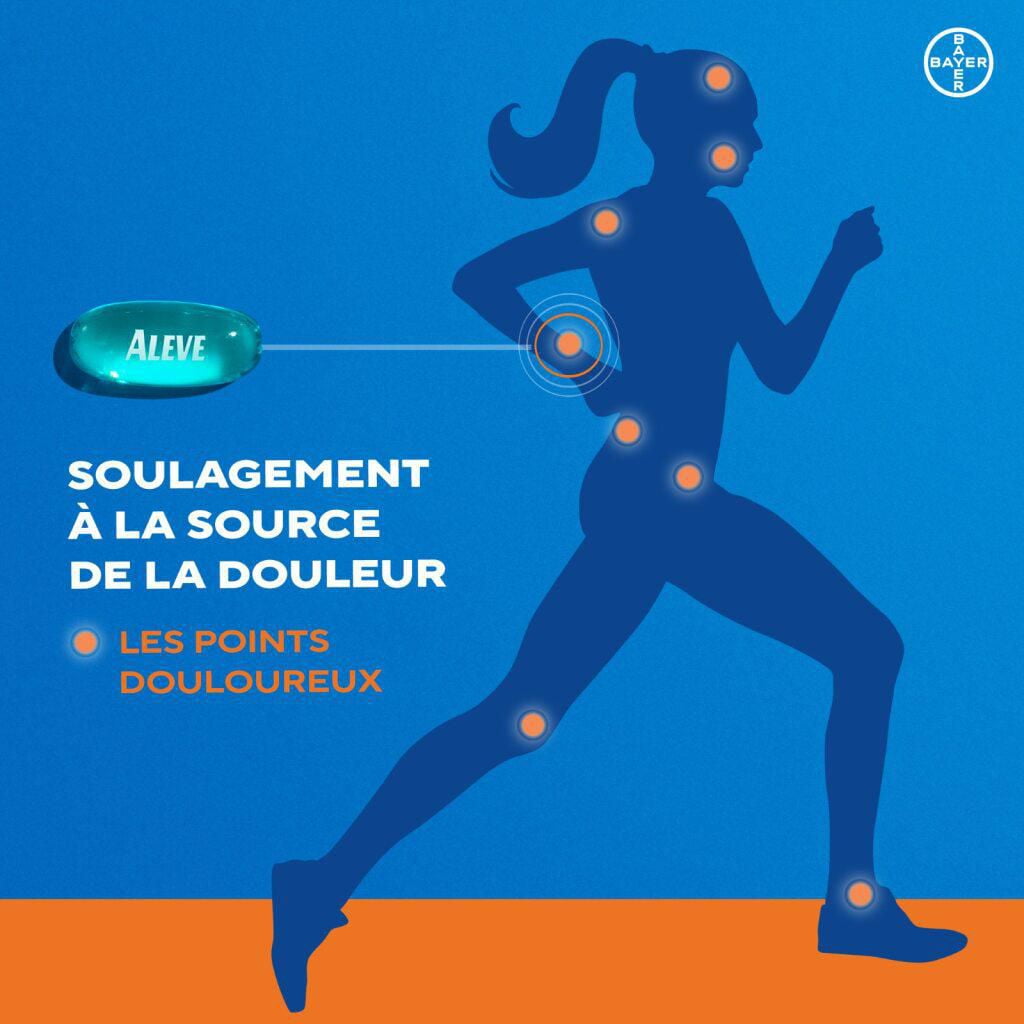 ALEVE Back and Body Pain Relief Liquid Gels, up to 12 Hour Relief, Naproxen Sodium 220mg, 20 Liquid Gel Capsules