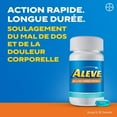 thumbnail image 4 of ALEVE Back and Body Pain Relief Liquid Gels, up to 12 Hour Relief, Naproxen Sodium 220mg, 4 of 10