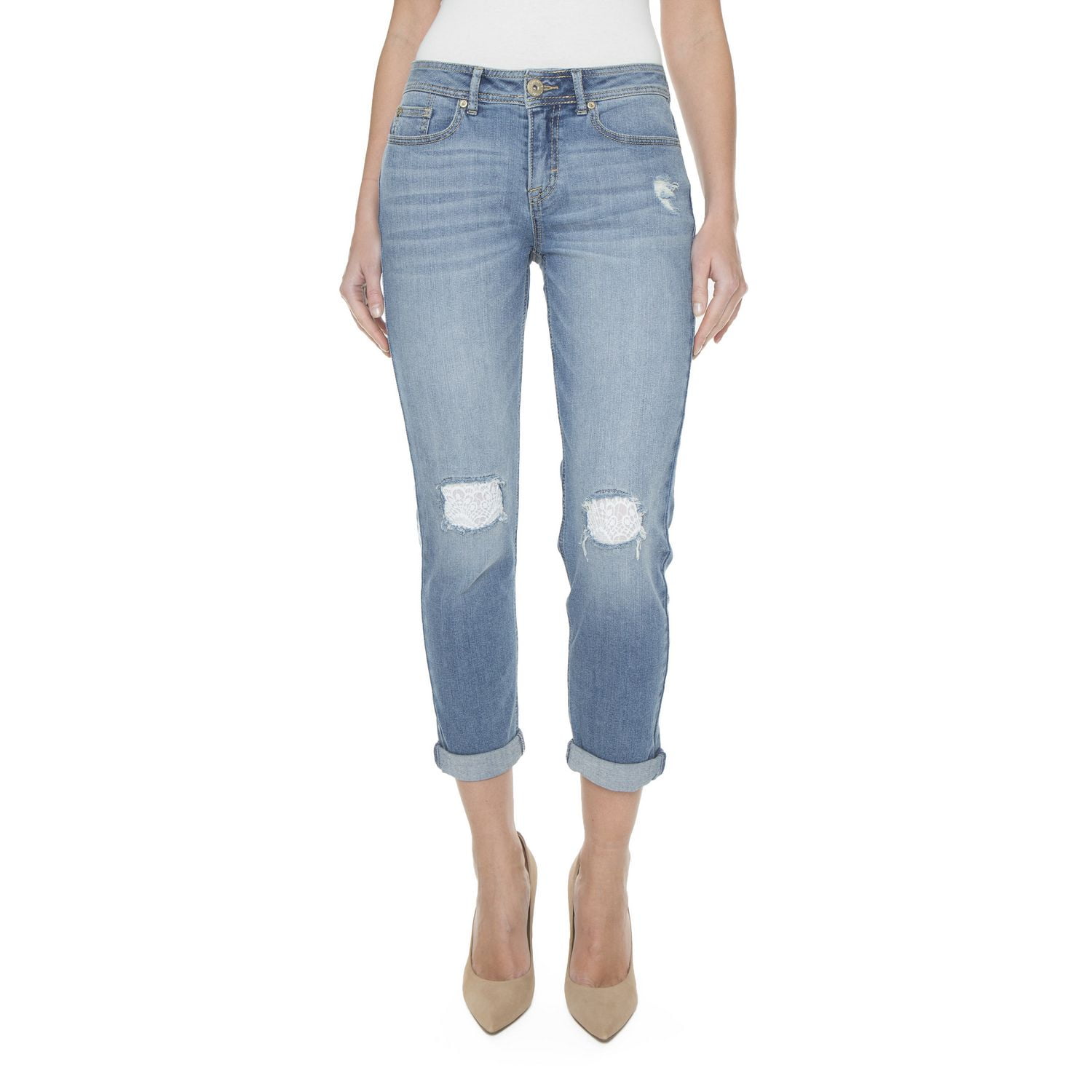 Jordache Women's Boyfriend Jeans Pant Walmart Canada