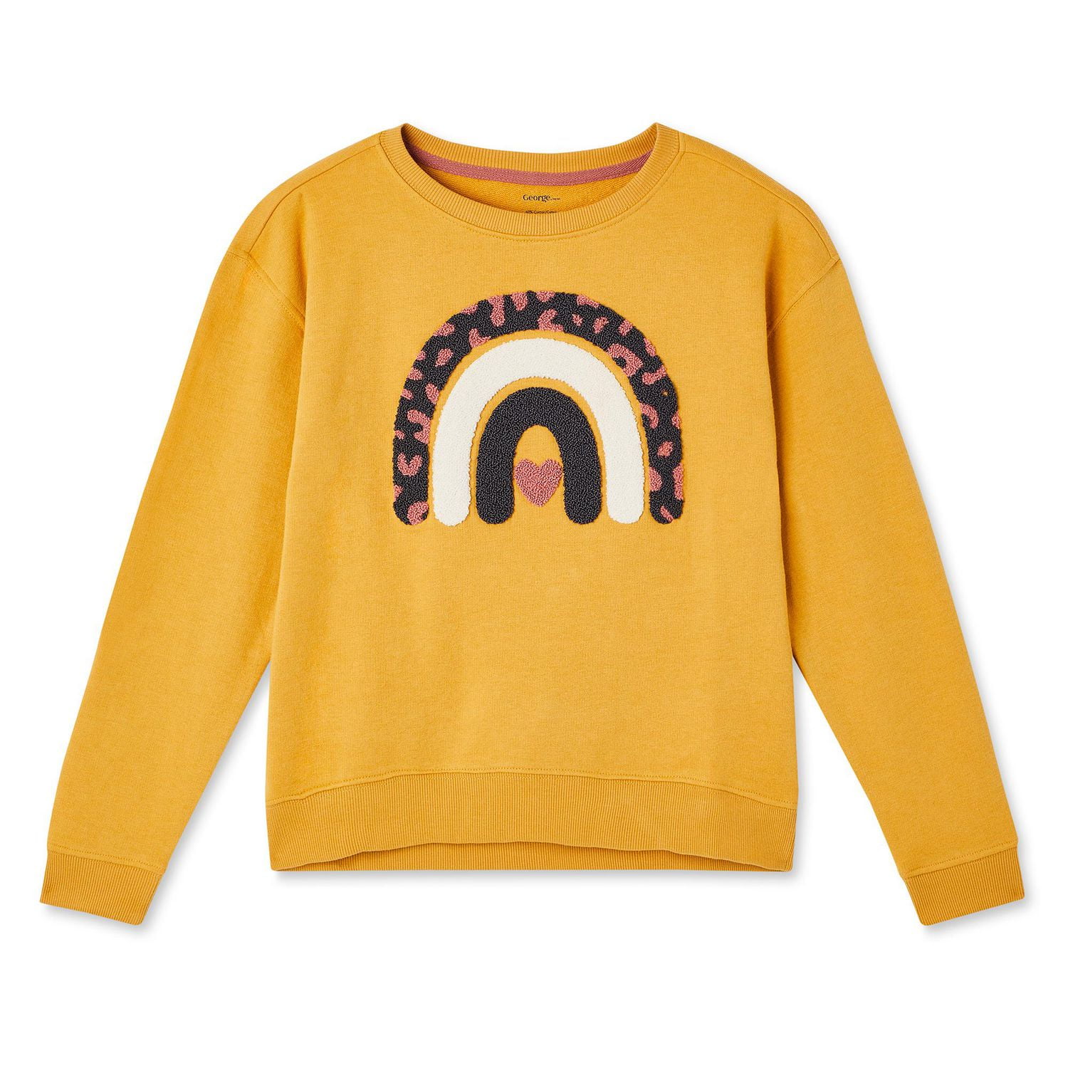 George Girls' Crew Neckline Sweatshirt