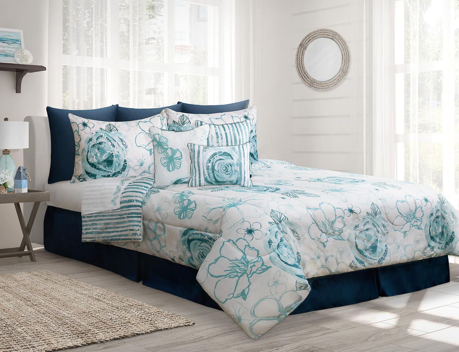 Safdie & Co. Comforter Set 7PC K Azura | Walmart Canada