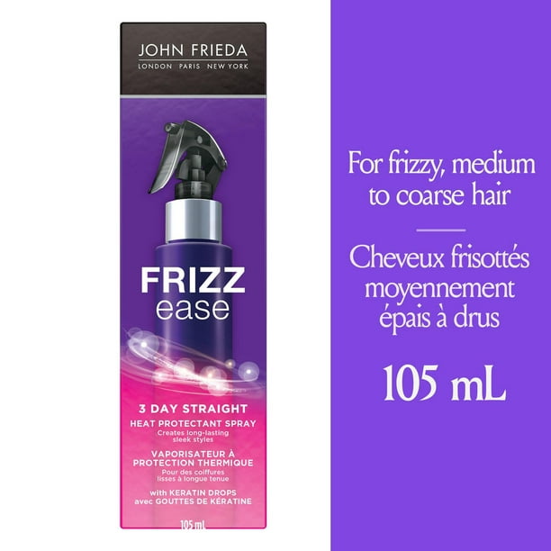 Spray pour fer plat Frizz Ease 3-Day Straight de John Frieda 105 mL