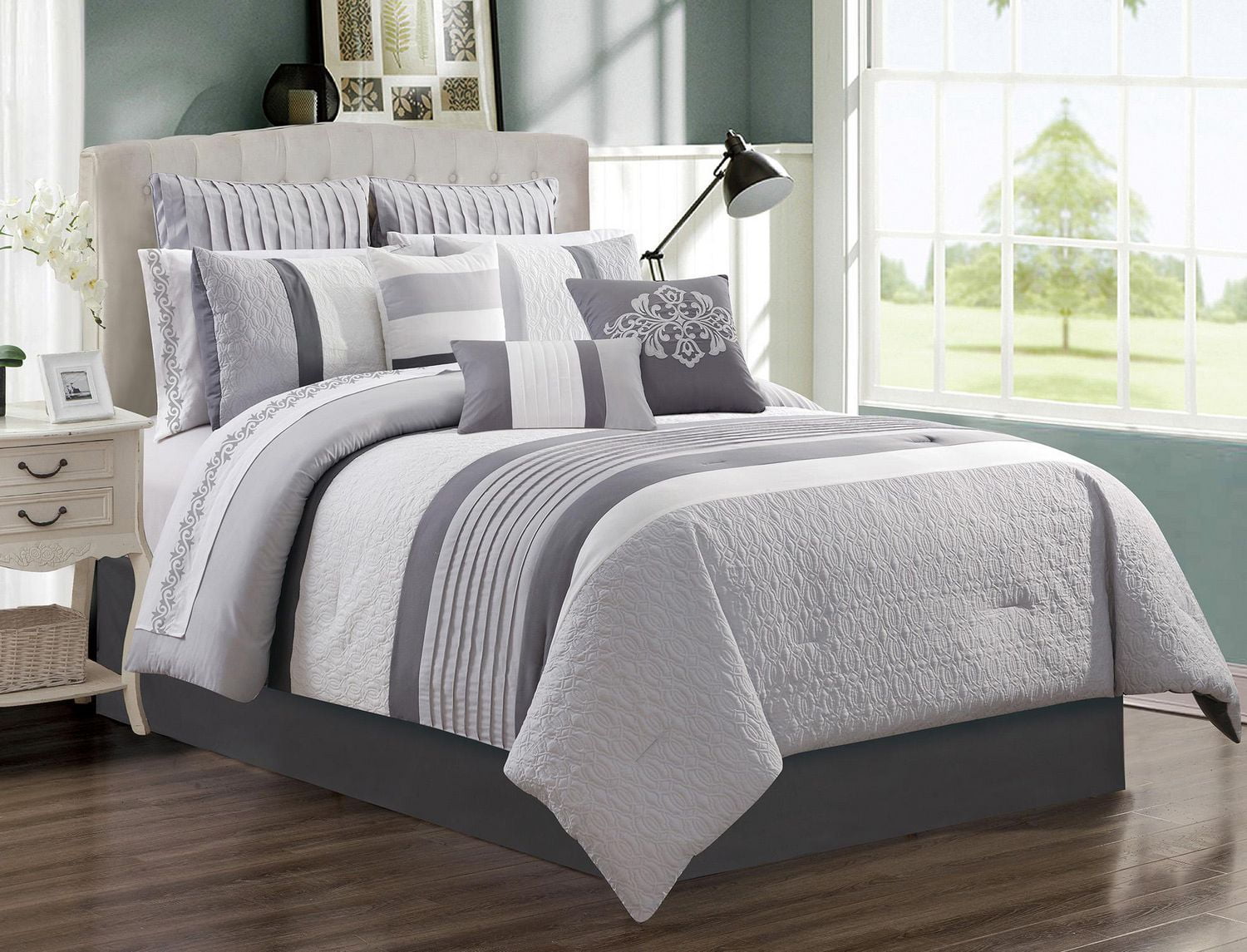 Safdie & Co. Comforter Set 7PC D Wov Kane Walmart Canada