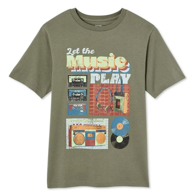 T-shirt avec imprimé graphique George pour garçons