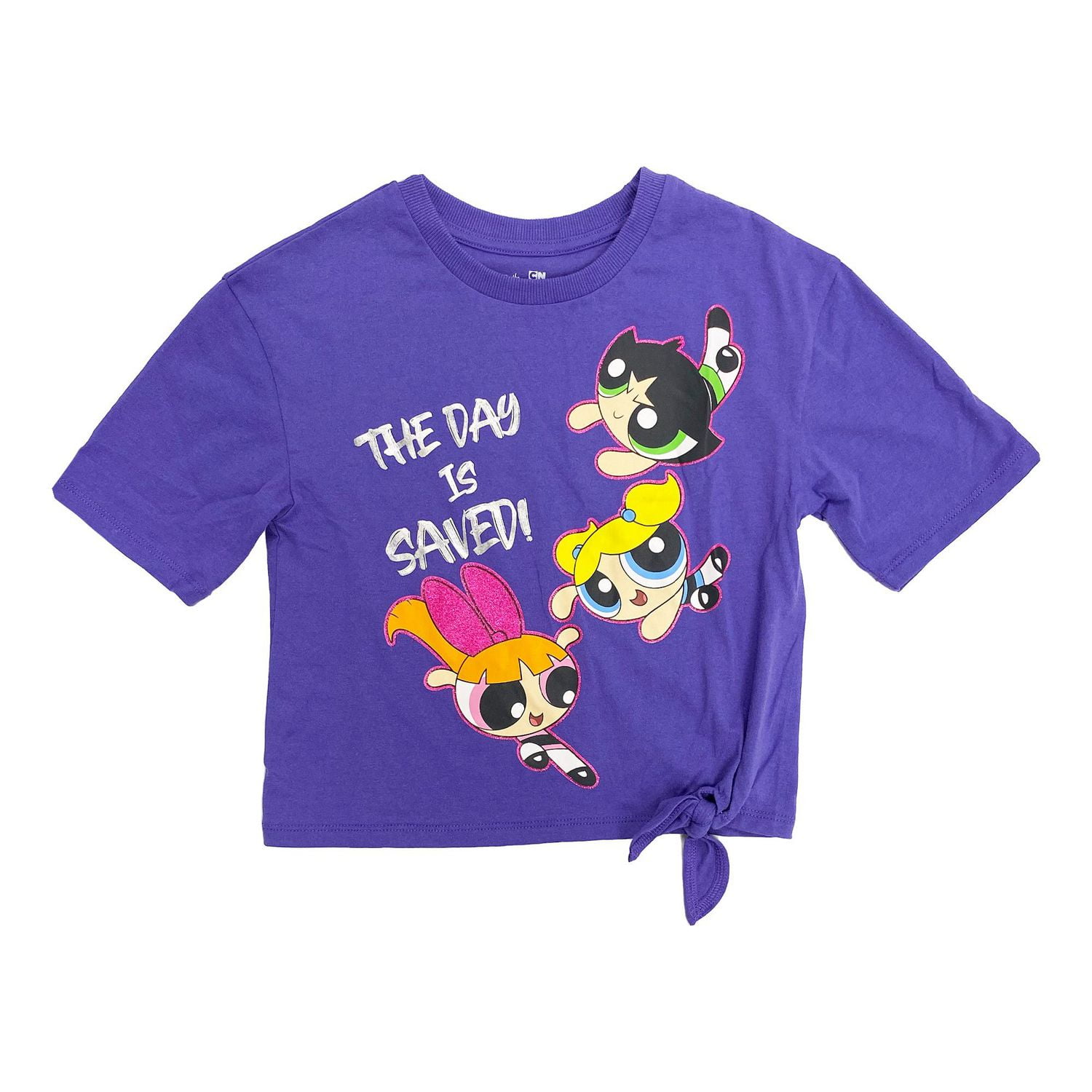 Powerpuff Girls Girls The Day Is Saved Short Sleeve T-Shirt
