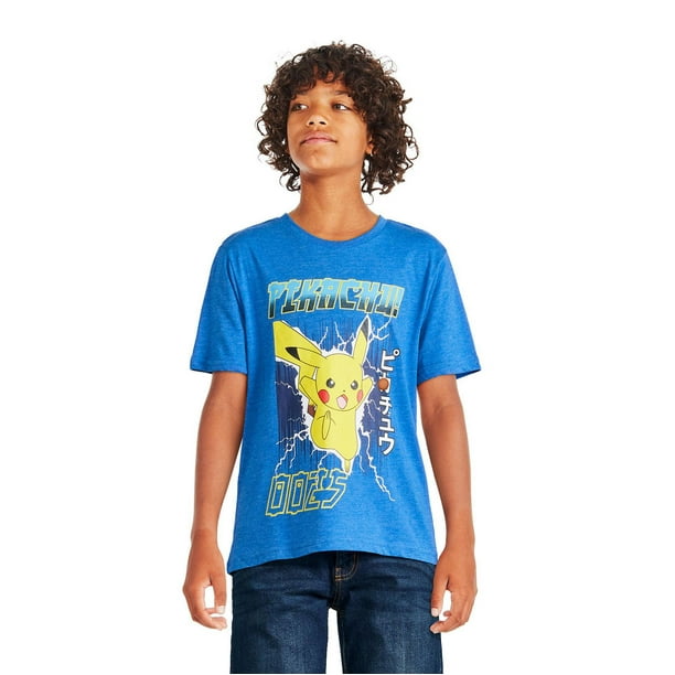 Pokemon Kids Starter Pendents Boys Short Sleeve Tee Jamaica