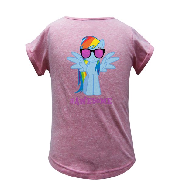 Hasbro T-shirt à manches courtes sous licence My Little Poney pour filles
