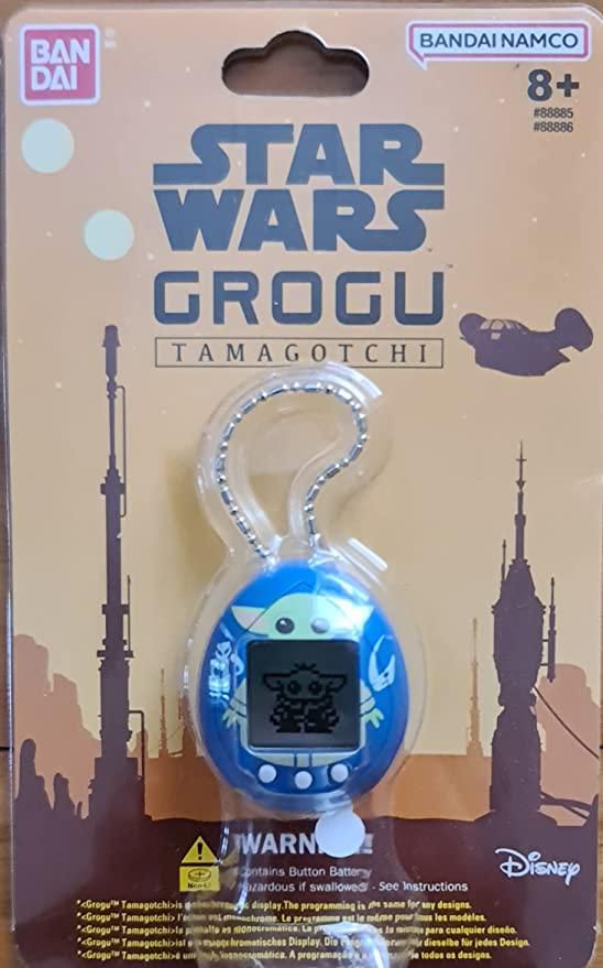 Bandai Tamagotchi Grogu Nano & Silicone Case Set Blue Version, Raise Baby  Yoda With This 4cm Mini Star Wars Toy