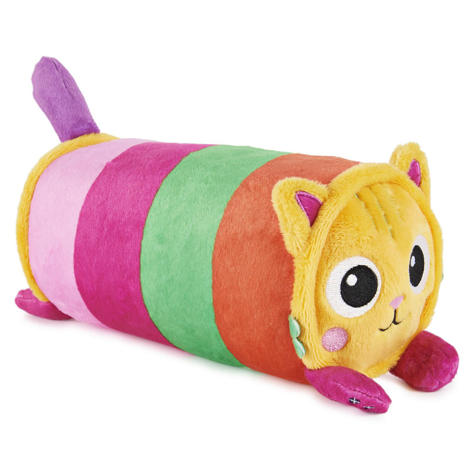 Gabby's Dollhouse Cat Purr-Ific Plush Toy, 8 Pillow